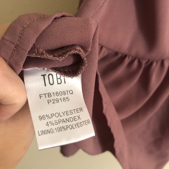 Tobi Ivana Mauve Blouse - Picture 9 of 11